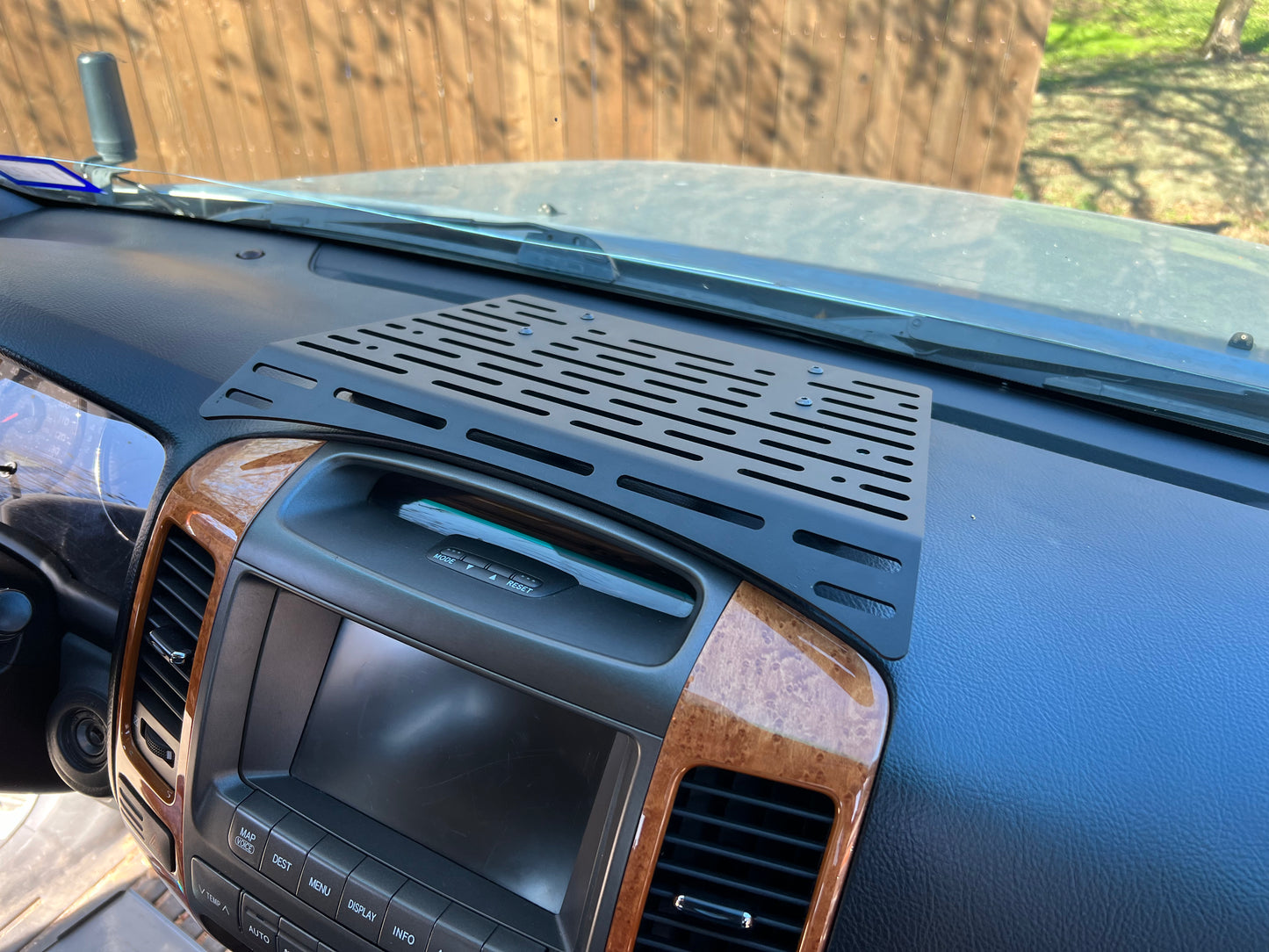 GX470 - Dash Mounted MOLLE - bolt on, no drilling or tape