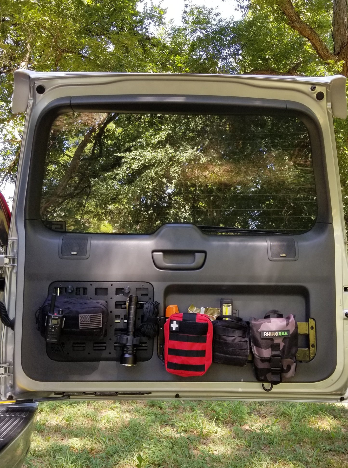 GX470 Rear Tool Compartment MOLLE Panel