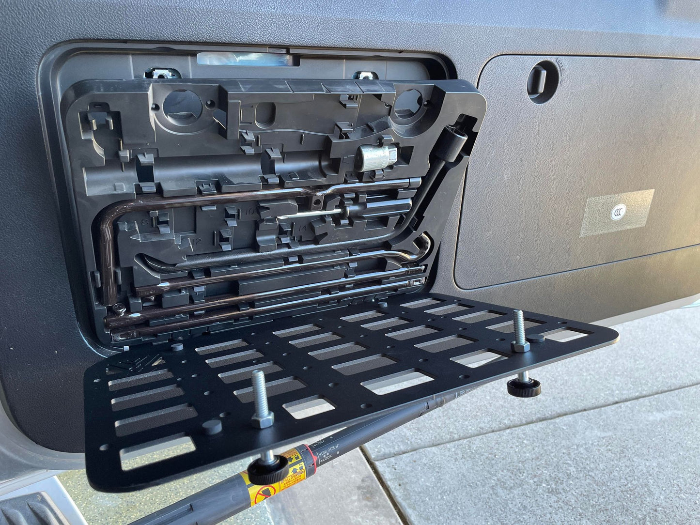 GX460 Rear Tool Compartment MOLLE Panel
