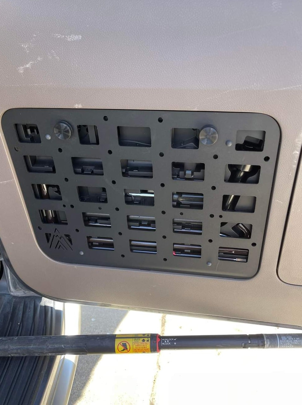 GX460 Rear Tool Compartment MOLLE Panel