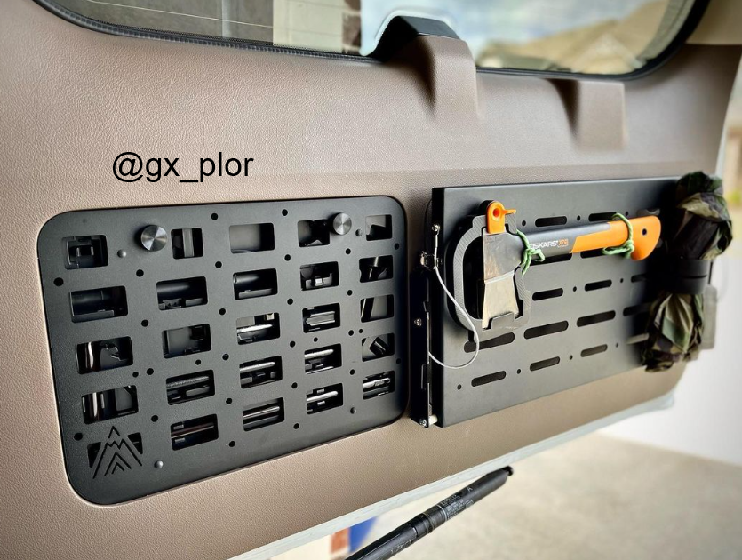 GX460 Rear Tool Compartment MOLLE Panel